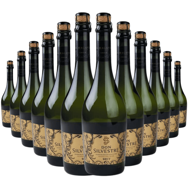 Kit 12 Garrafas Espumante Don Silvestre Brut